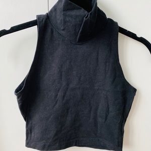 Black Crop Top
